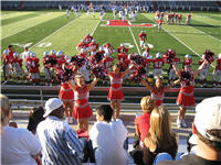 Lincoln High School's Freshman Cheerleaders with Taylor